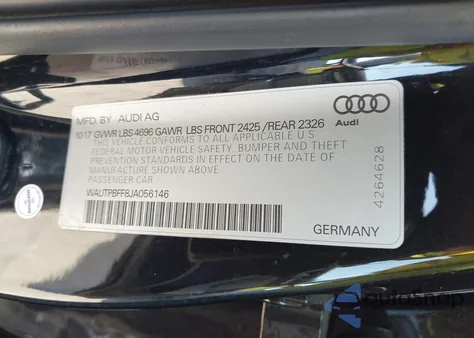 2018 Audi A3 E-Tron 1.4T Premium/1.4T Tech Premium z USA, uszkodzony, nr VIN WAUTPBFF8JA056146